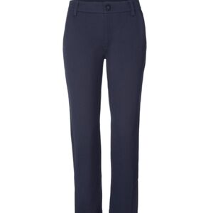 CABI Pencil Trouser Navy Stretch Ankle Length
